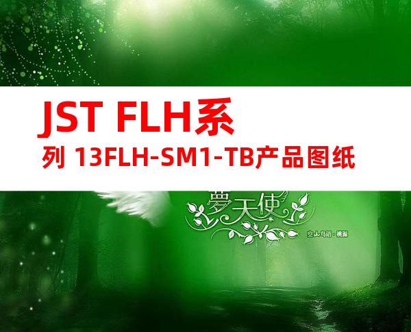 JST FLH系列 13FLH-SM1-TB产品图纸
